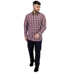 Men's Cotton Oxford Full Opening Long Sleeve Slim Fit Shirt