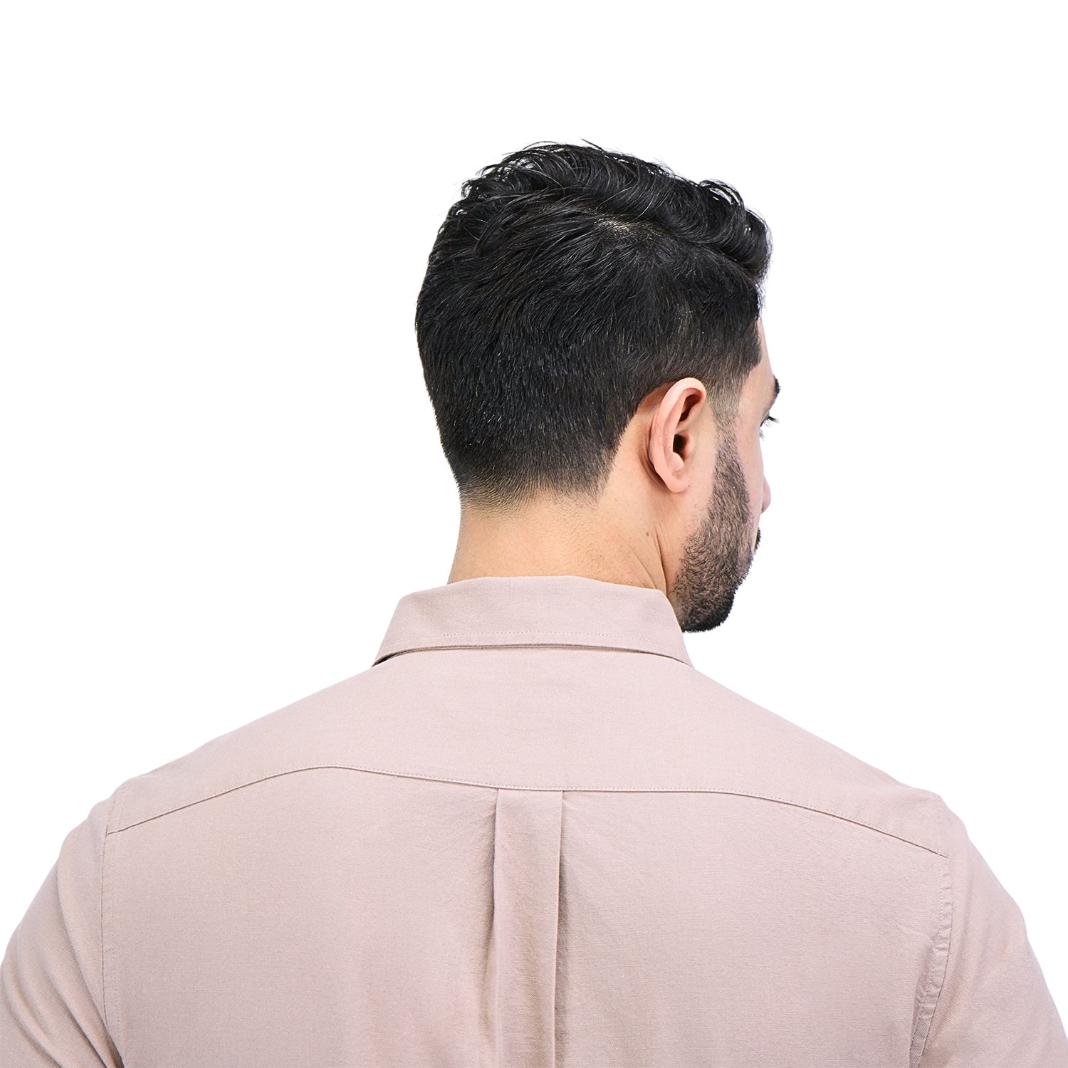 Men's Cotton Oxford Full Opening Long Sleeve Slim Fit Shirt
