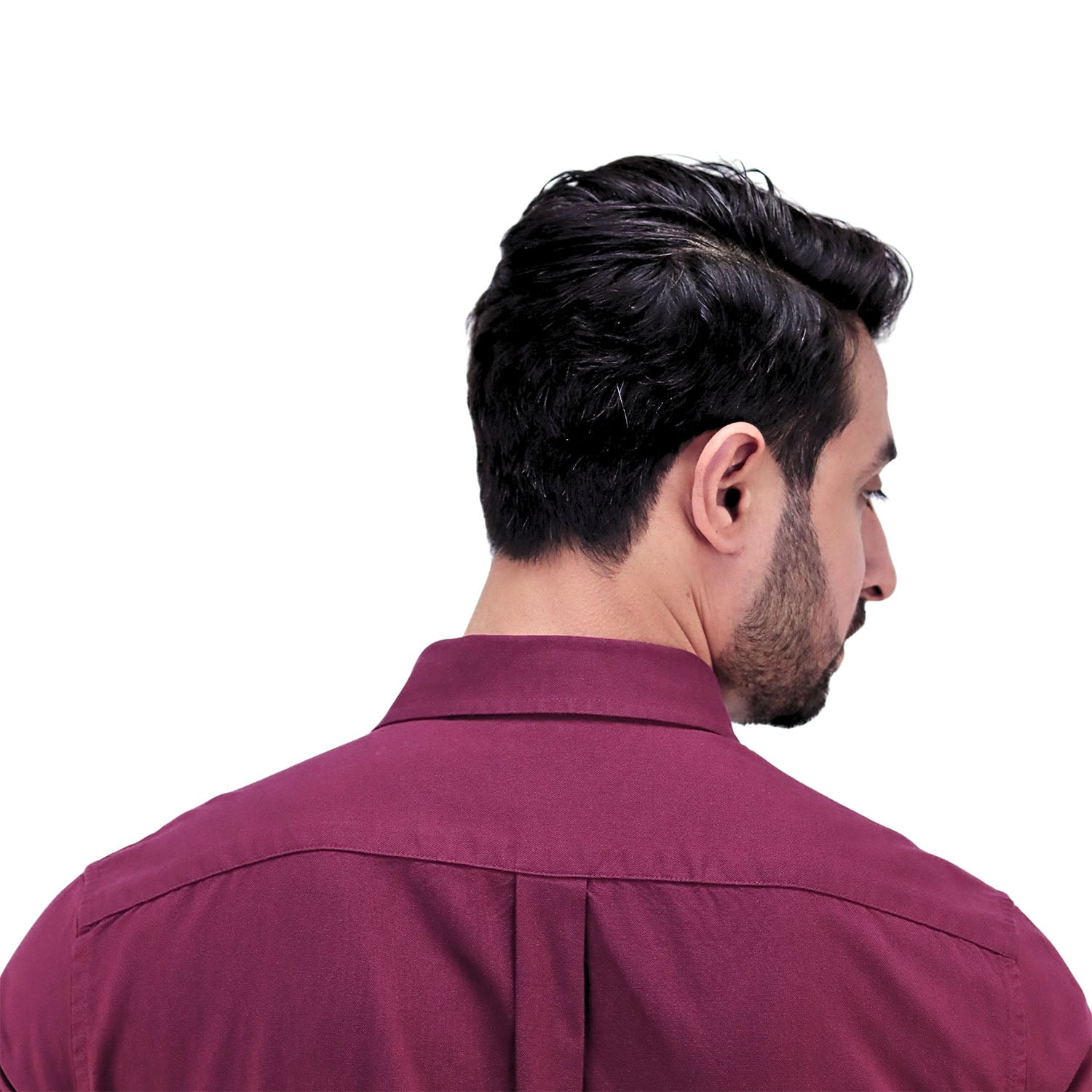 Men's Cotton Oxford Full Opening Long Sleeve Slim Fit Shirt