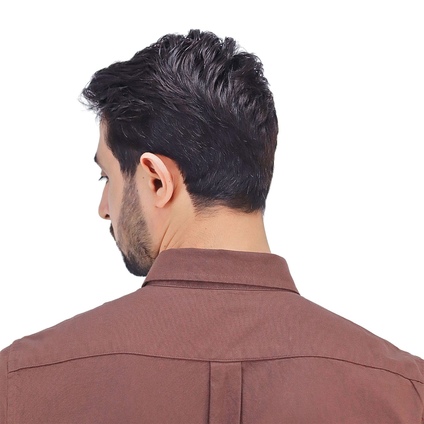 Men's Cotton Oxford Full Opening Long Sleeve Slim Fit Shirt