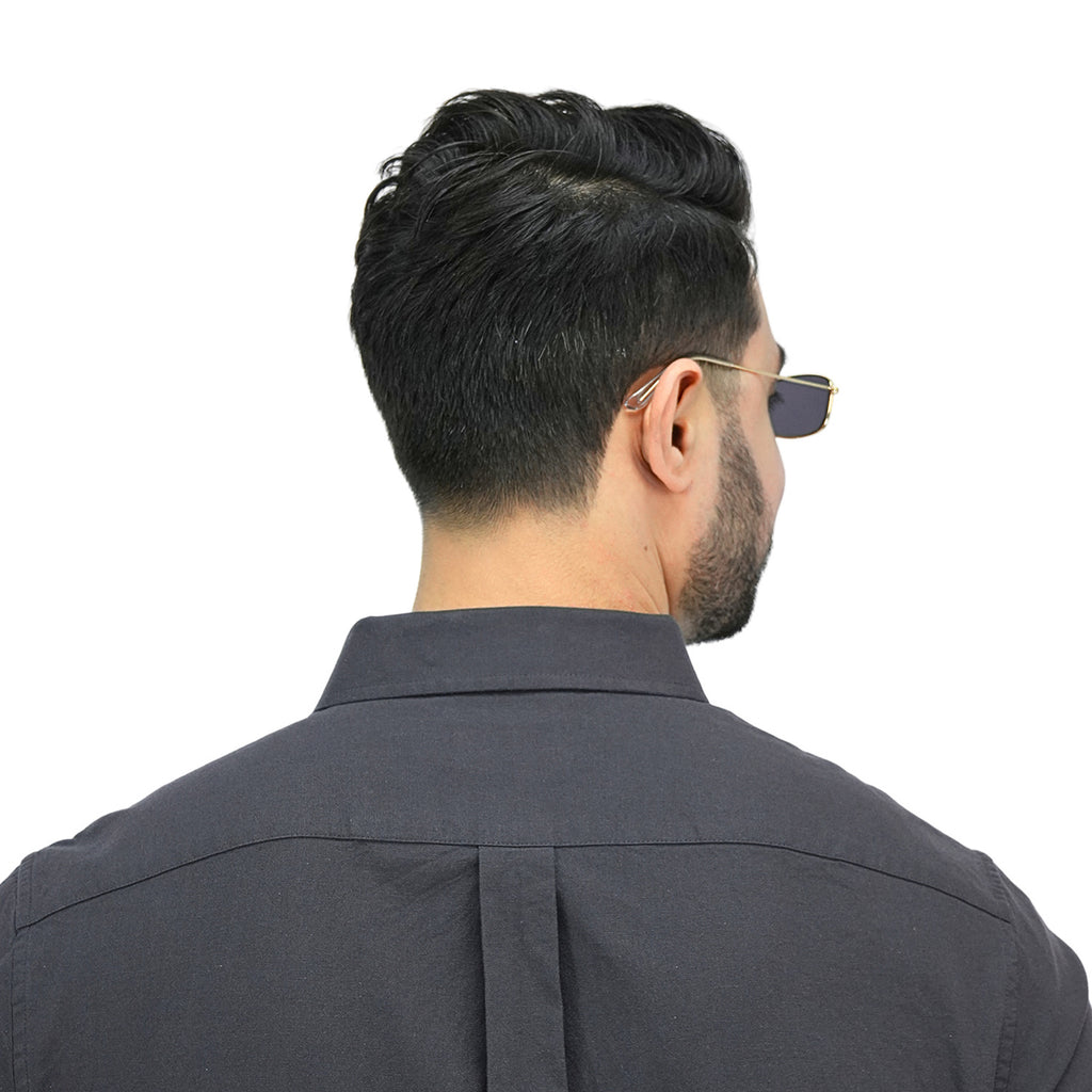 Men's Cotton Oxford Full Opening Long Sleeve Slim Fit Shirt