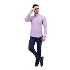Men's Cotton Oxford Full Opening Long Sleeve Slim Fit Shirt