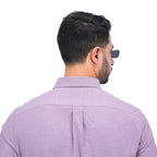 Men's Cotton Oxford Full Opening Long Sleeve Slim Fit Shirt