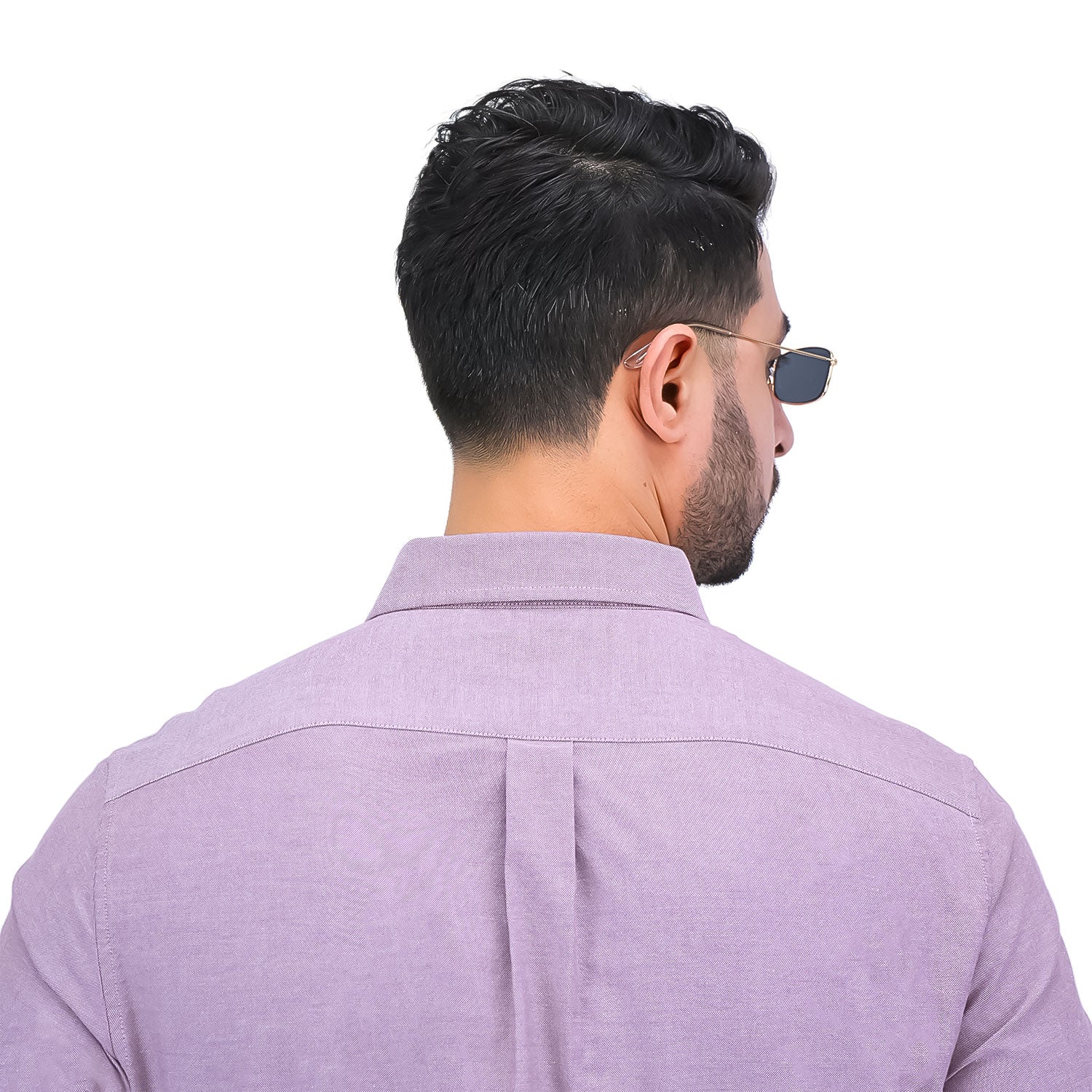 Men's Cotton Oxford Full Opening Long Sleeve Slim Fit Shirt