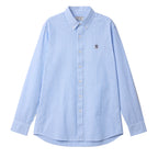 Men's Cotton Oxford Full Opening Long Sleeve Slim Fit Shirt
