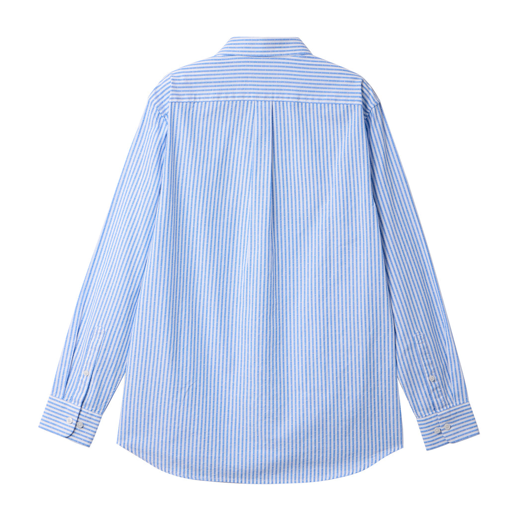 Men's Cotton Oxford Full Opening Long Sleeve Slim Fit Shirt
