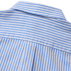 Men's Cotton Oxford Full Opening Long Sleeve Slim Fit Shirt