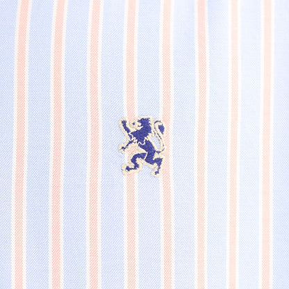 Men's Shirt With Small Lion Embroidery