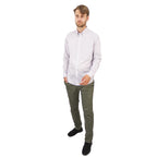 Men's Shirt With Small Lion Embroidery