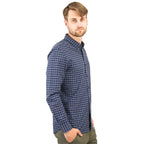 Men's Shirt With Small Lion Embroidery