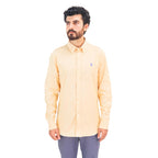 Men's Shirt With Small Lion Embroidery