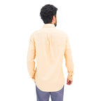Men's Shirt With Small Lion Embroidery