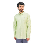 Men's Shirt With Small Lion Embroidery