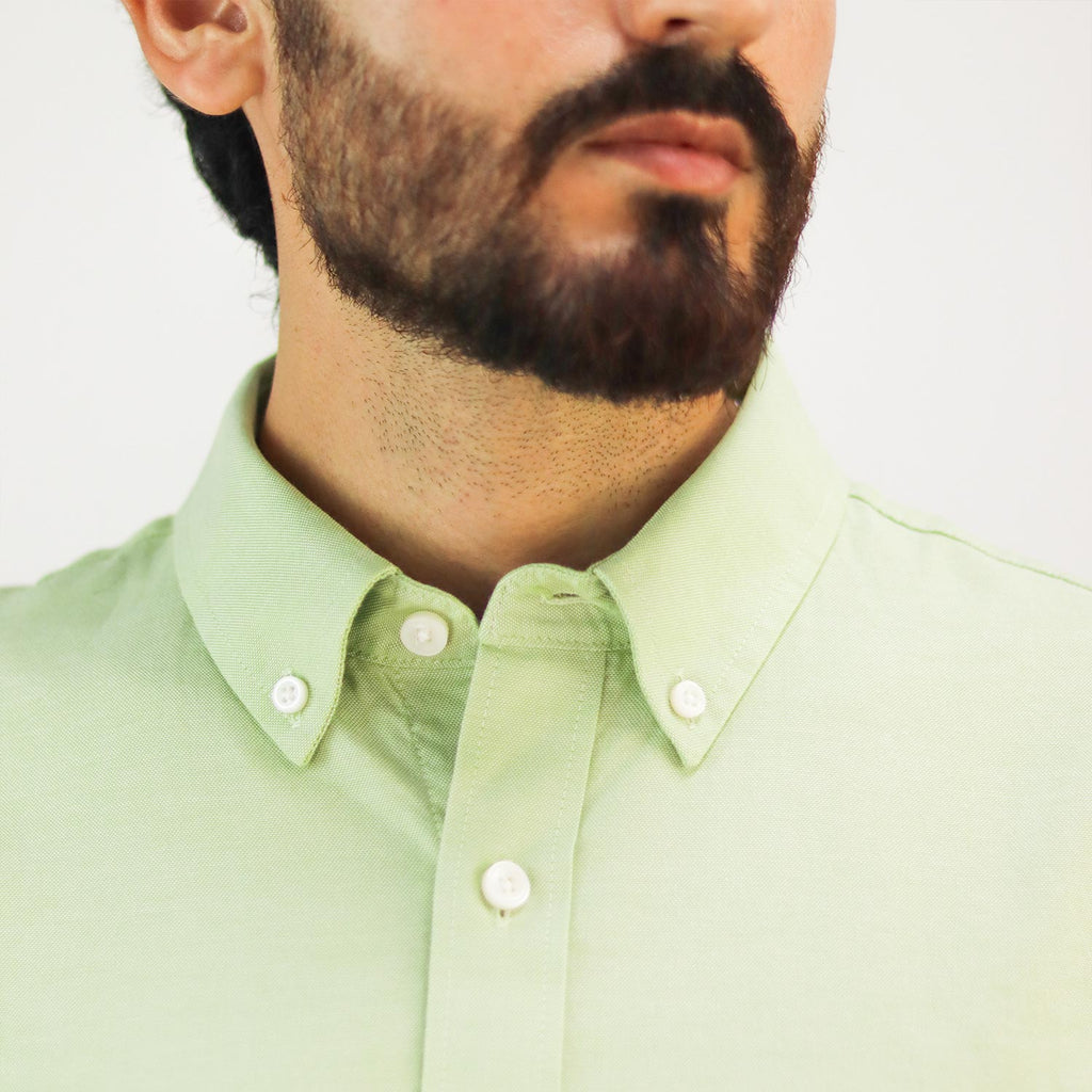 Men's Shirt With Small Lion Embroidery