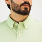 Men's Shirt With Small Lion Embroidery