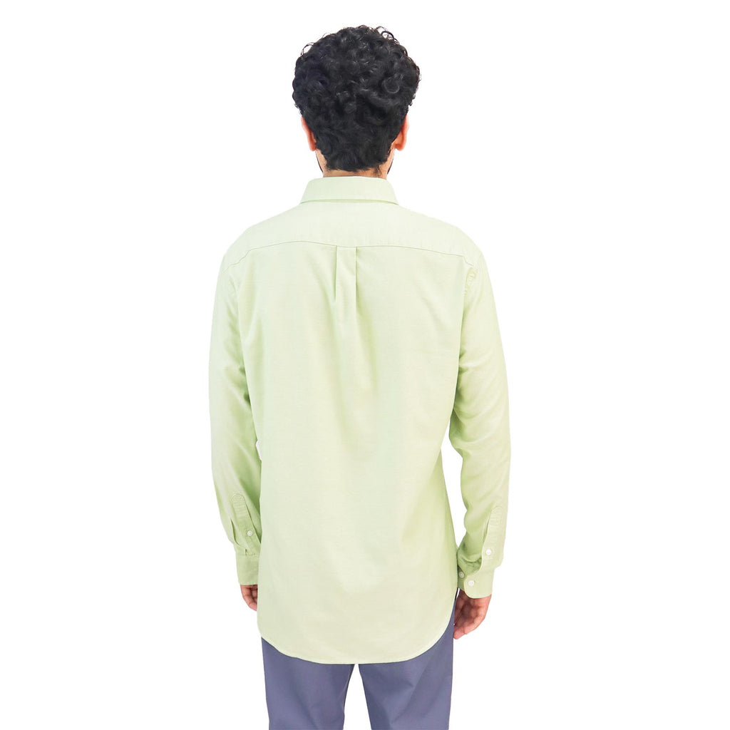 Men's Shirt With Small Lion Embroidery
