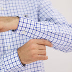 Men's Shirt With Small Lion Embroidery