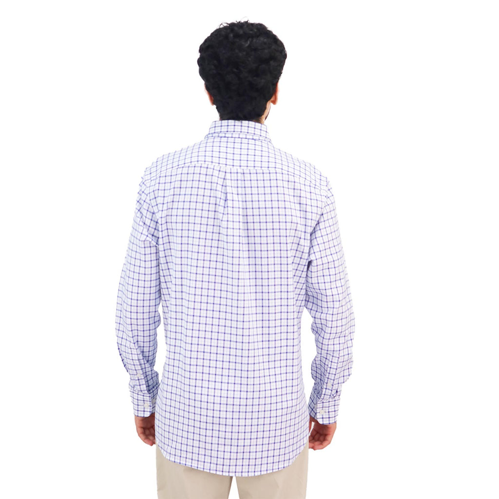 Men's Shirt With Small Lion Embroidery