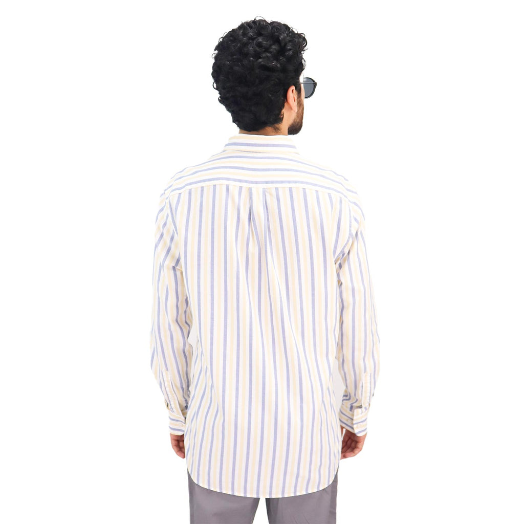 Men's Shirt With Small Lion Embroidery