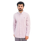 Men's Shirt With Small Lion Embroidery