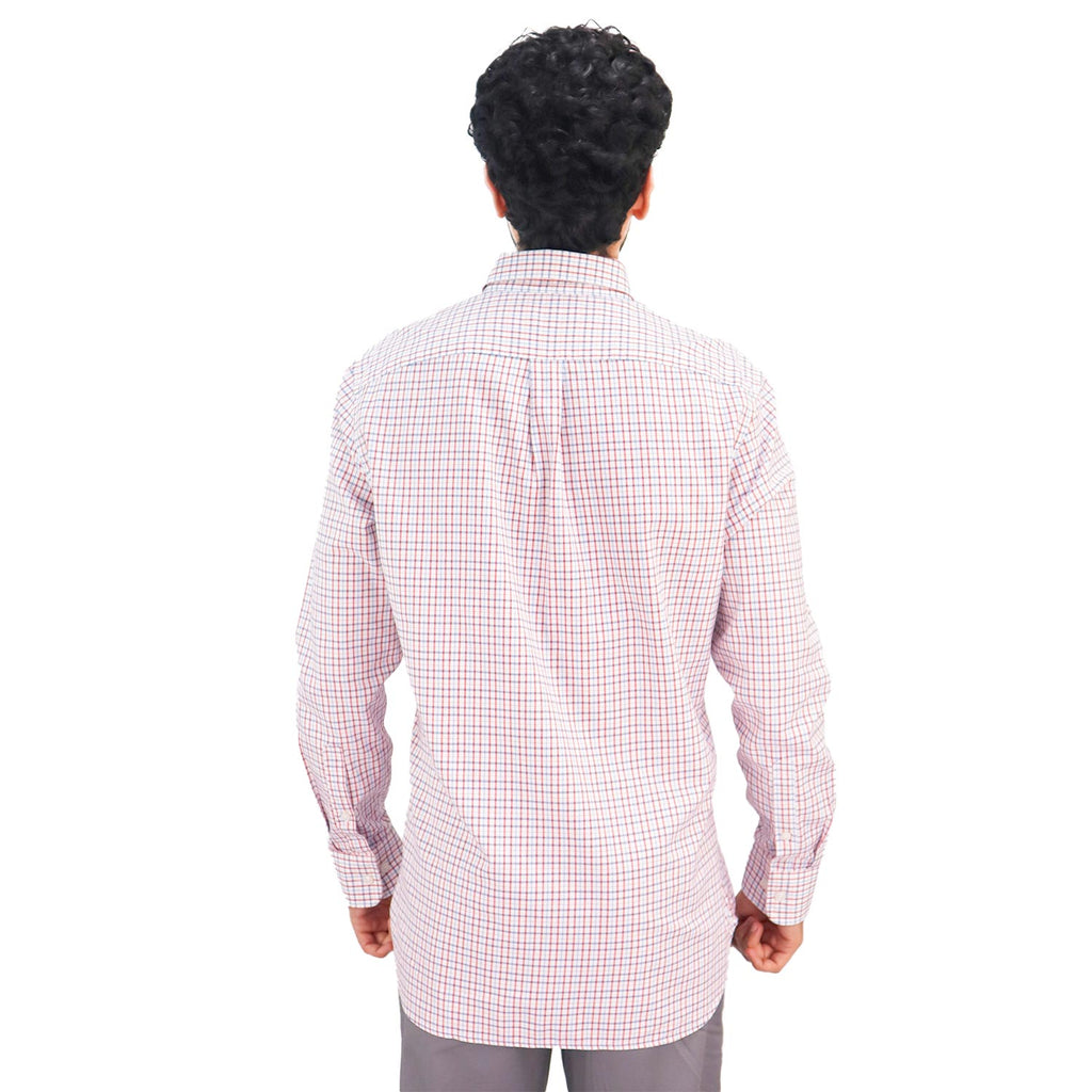 Men's Shirt With Small Lion Embroidery