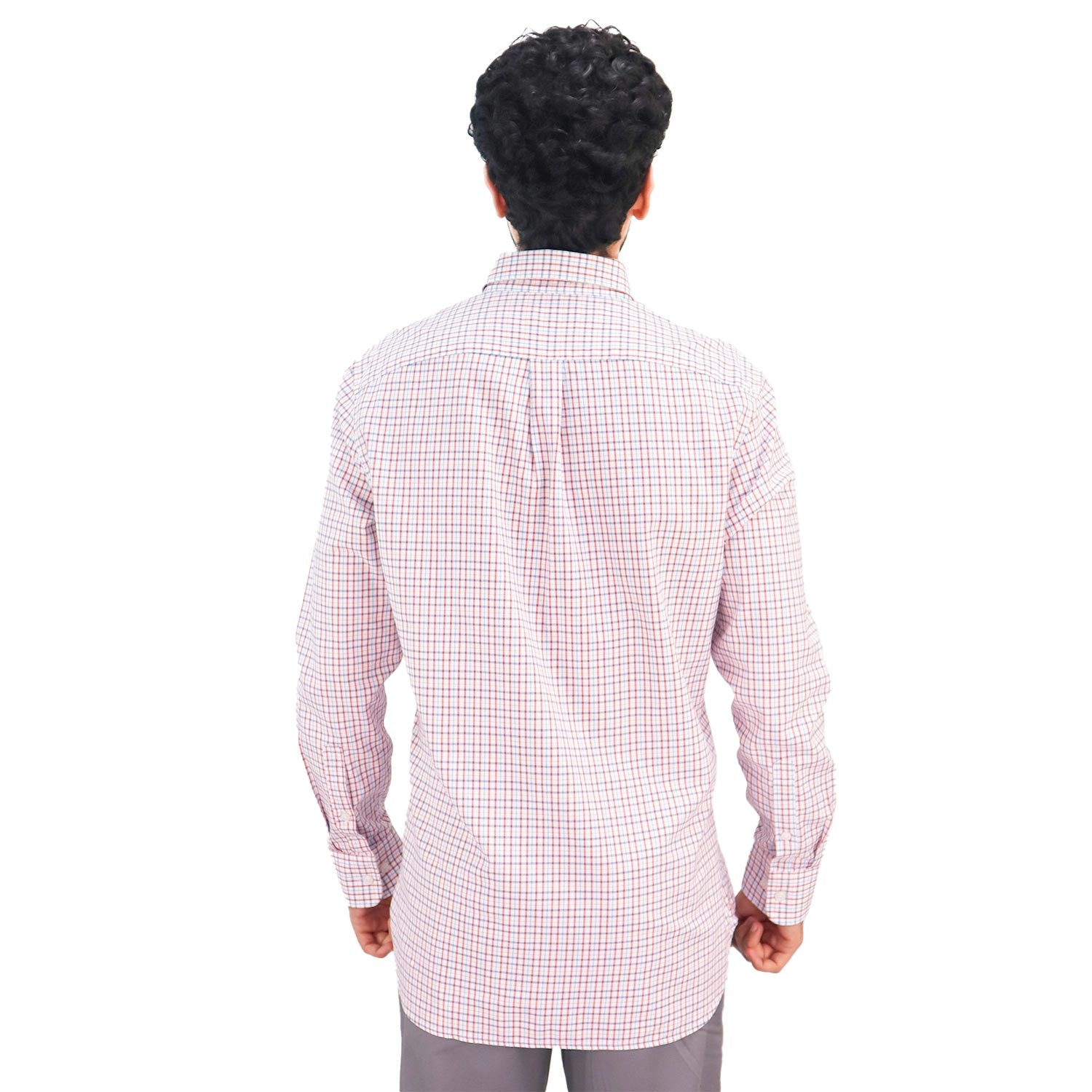 Men's Shirt With Small Lion Embroidery