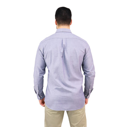 Men's Shirt With Small Lion Embroidery