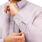 Men's Shirt With Small Lion Embroidery