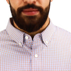 Men's Shirt With Small Lion Embroidery