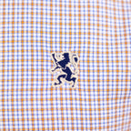 Men's Shirt With Small Lion Embroidery