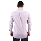 Men's Shirt With Small Lion Embroidery