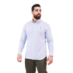 Men's Shirt With Small Lion Embroidery