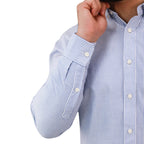 Men's Shirt With Small Lion Embroidery