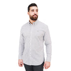 Men's Shirt With Small Lion Embroidery