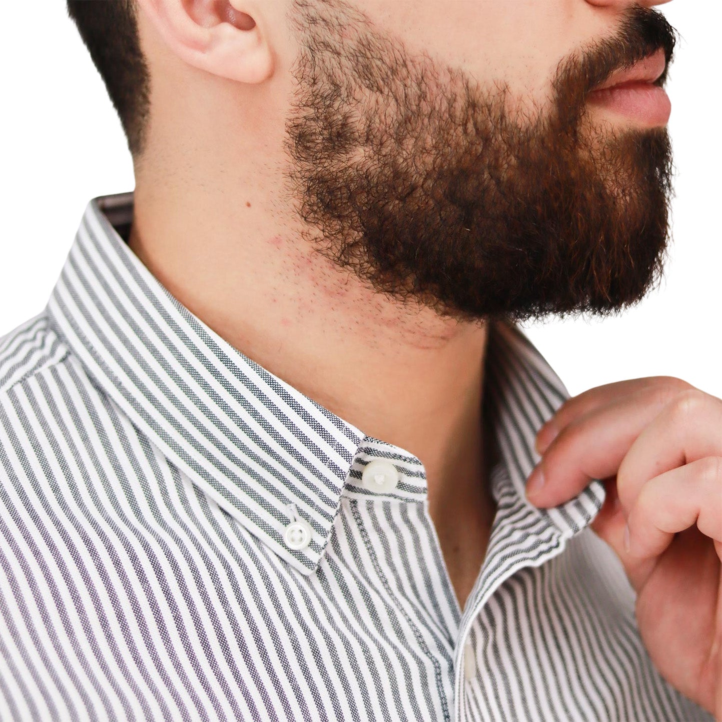 Men's Shirt With Small Lion Embroidery