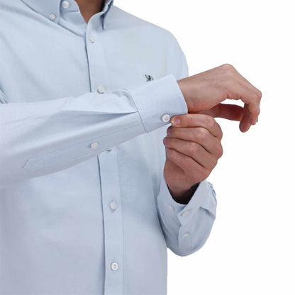 Men's Shirt With Small Lion Embroidery