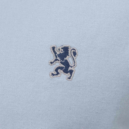 Men's Shirt With Small Lion Embroidery
