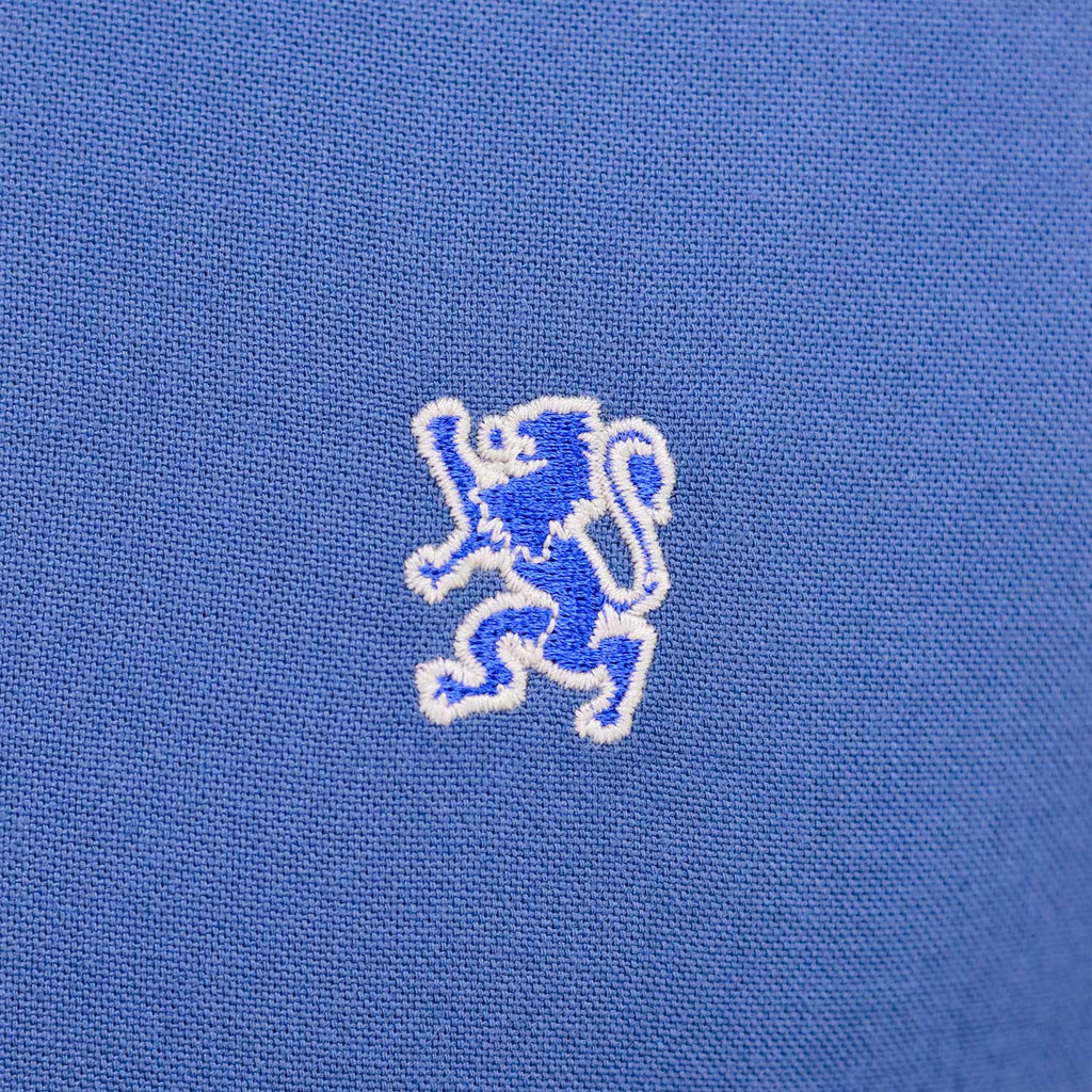 Men's Shirt With Small Lion Embroidery