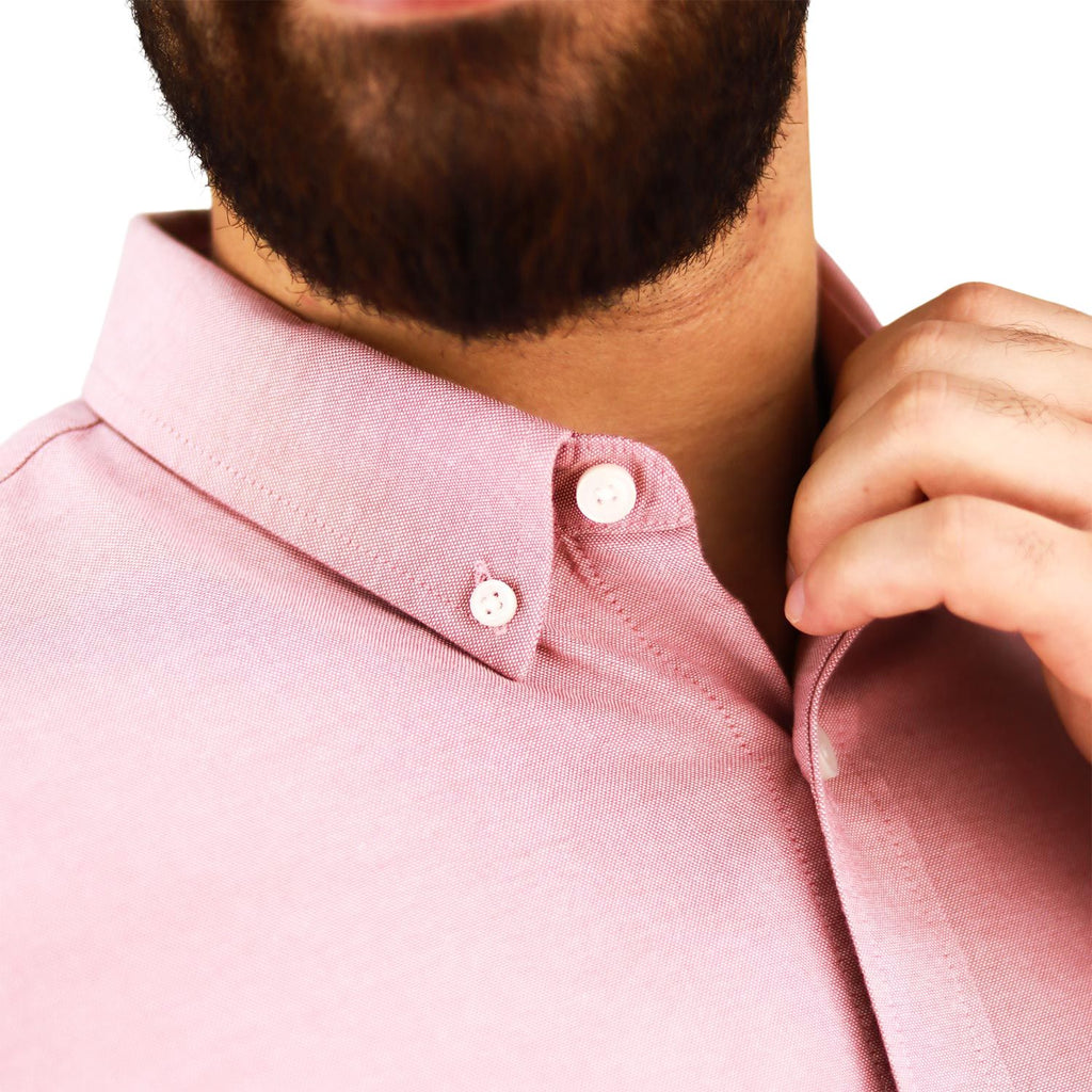 Men's Shirt With Small Lion Embroidery