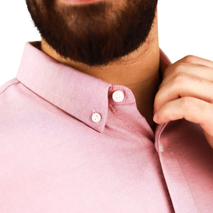Men's Shirt With Small Lion Embroidery