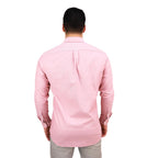 Men's Shirt With Small Lion Embroidery