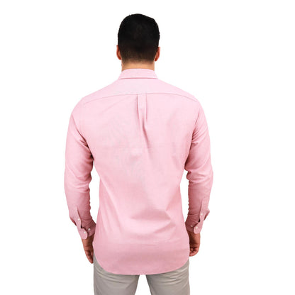 Men's Shirt With Small Lion Embroidery