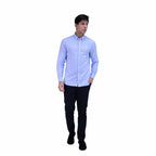 Men's Shirt With Small Lion Embroidery