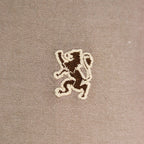 Men's Shirt With Small Lion Embroidery