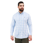 Men's Shirt With Small Lion Embroidery