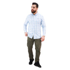 Men's Shirt With Small Lion Embroidery