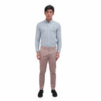 Men's Shirt With Small Lion Embroidery