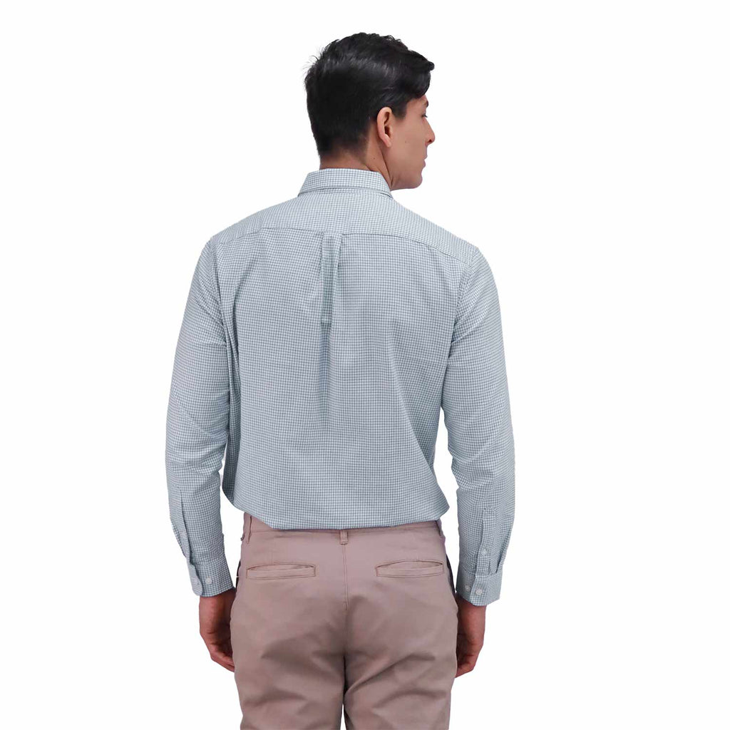 Men's Shirt With Small Lion Embroidery