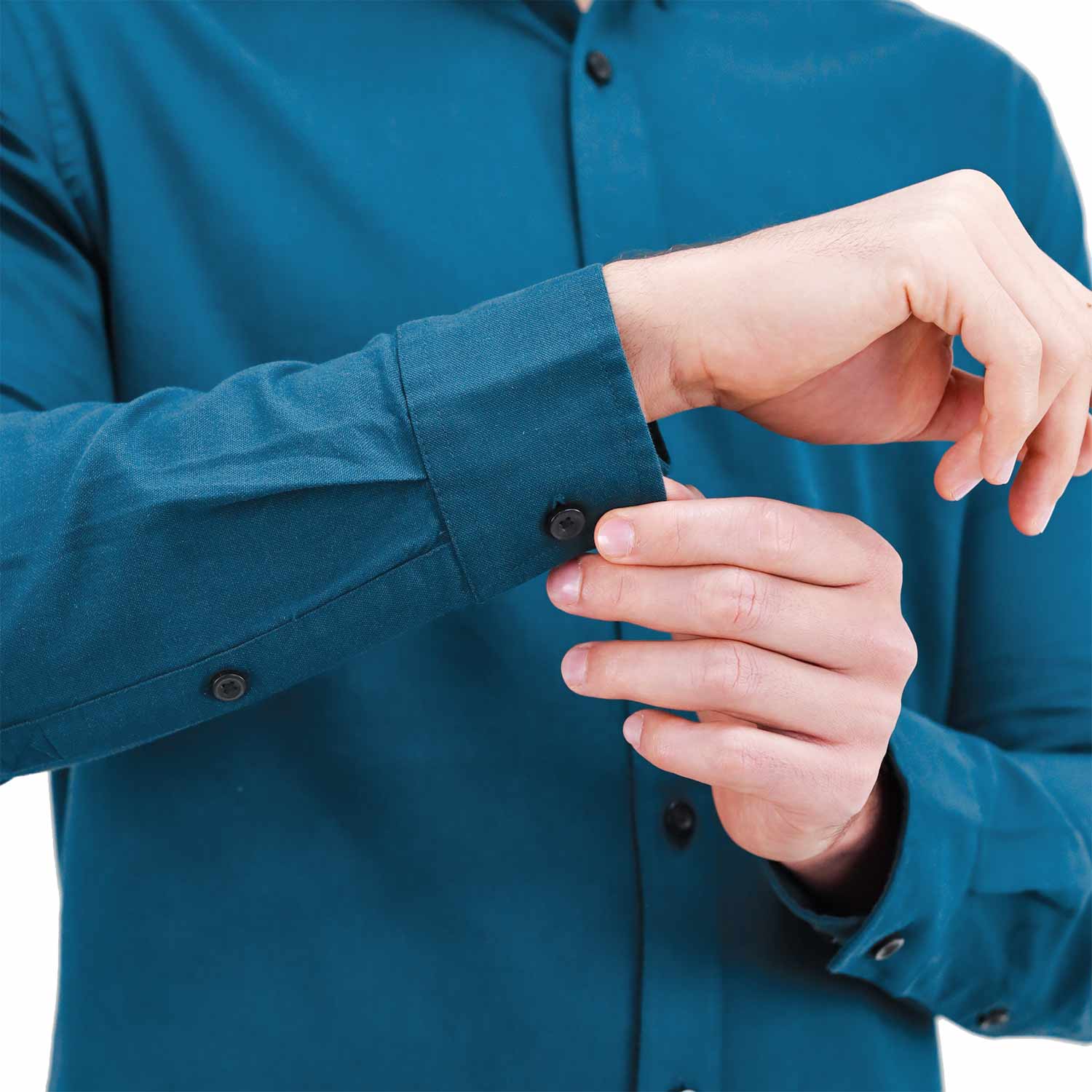 Men's Shirt With Small Lion Embroidery