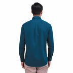 Men's Shirt With Small Lion Embroidery